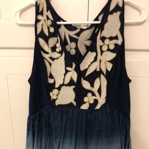 Anthropologie peplum top